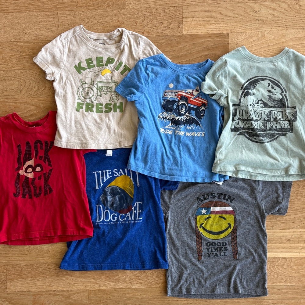ASSORTED SHIRTS | COLLECTION OF 6 3T SHIRTS